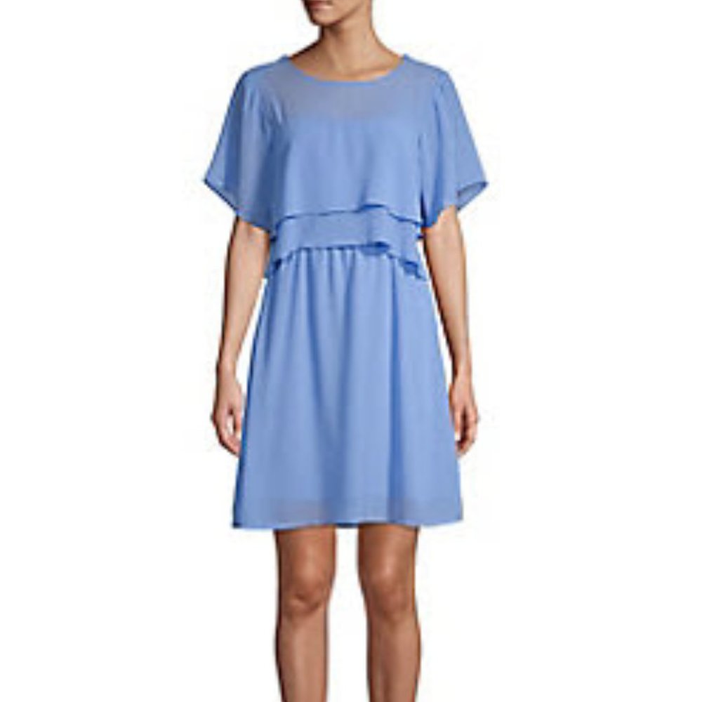Vero Moda  Short-Sleeve Tiered Dress
